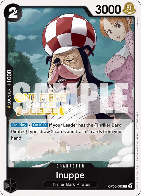 Inuppe (Judge Pack Vol. 4) OP06-082 One Piece card