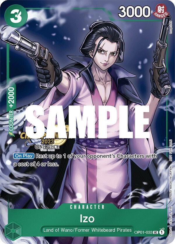 Izo (CS 2023 Celebration Pack) OP01-033 One Piece card