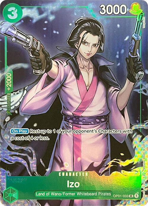 Izo (Premium Card Collection -BANDAI CARD GAMES Fest. 23-24 Edition-) OP01-033 One Piece card