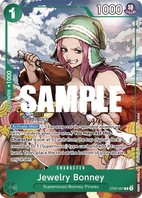 Jewelry Bonney (CS 2023 Celebration Pack) ST02-007 One Piece card