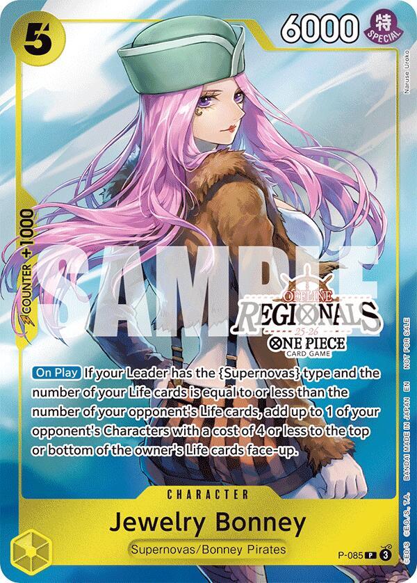 Jewelry Bonney (Offline Regional Participation Pack 2025 Vol.2) P-085 One Piece card