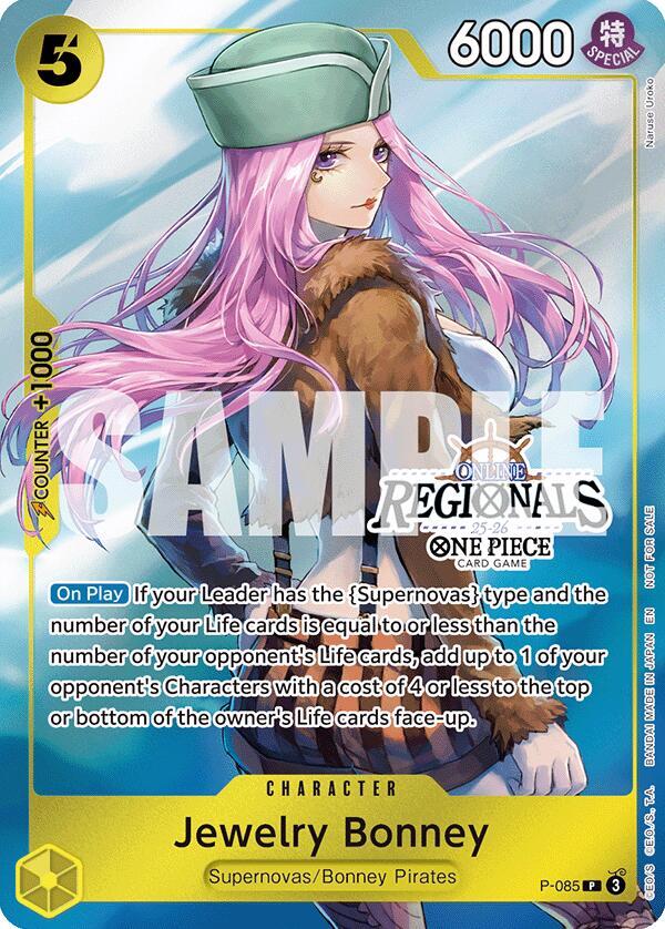 Jewelry Bonney (Online Regional Participation Pack 2025 Vol.2) P-085 One Piece card