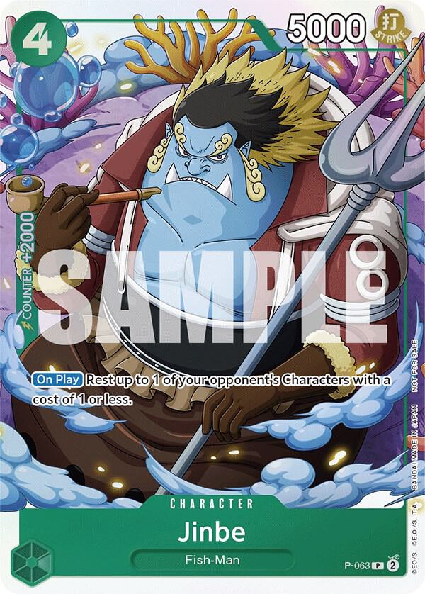Jinbe (Event Pack Vol. 4) P-063 One Piece card