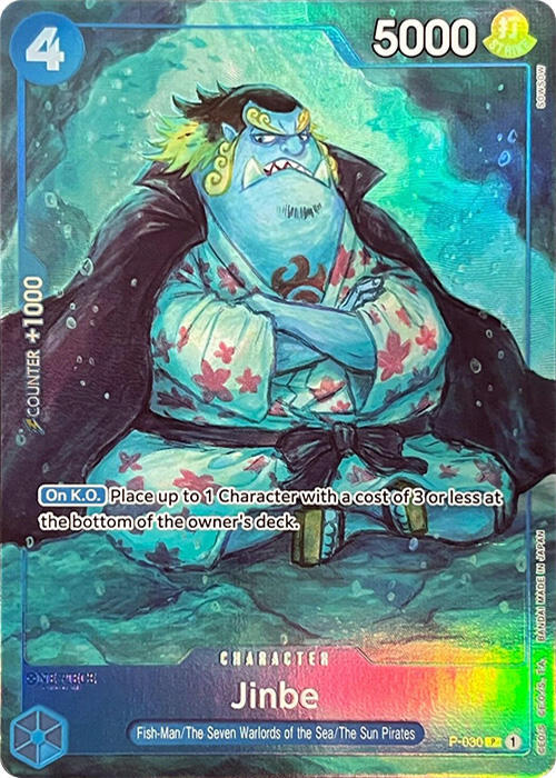 Jinbe (Premium Card Collection -BANDAI CARD GAMES Fest. 23-24 Edition-) P-030 One Piece card
