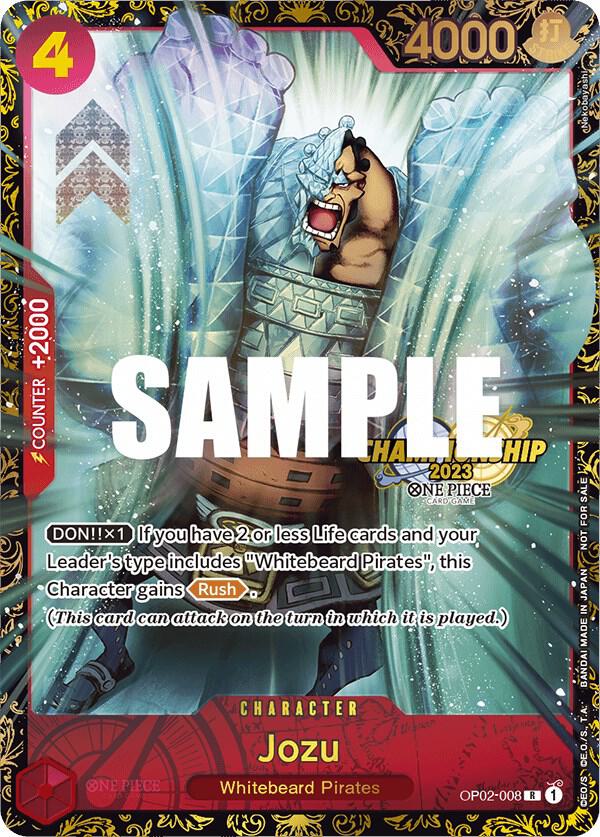 Jozu (Championship 2023) OP02-008 One Piece card