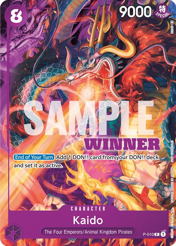Kaido - P-010 (Winner Pack Vol. 1) P-010 One Piece card