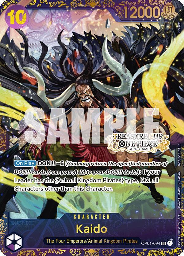 Kaido (Treasure Cup) OP01-094 One Piece card