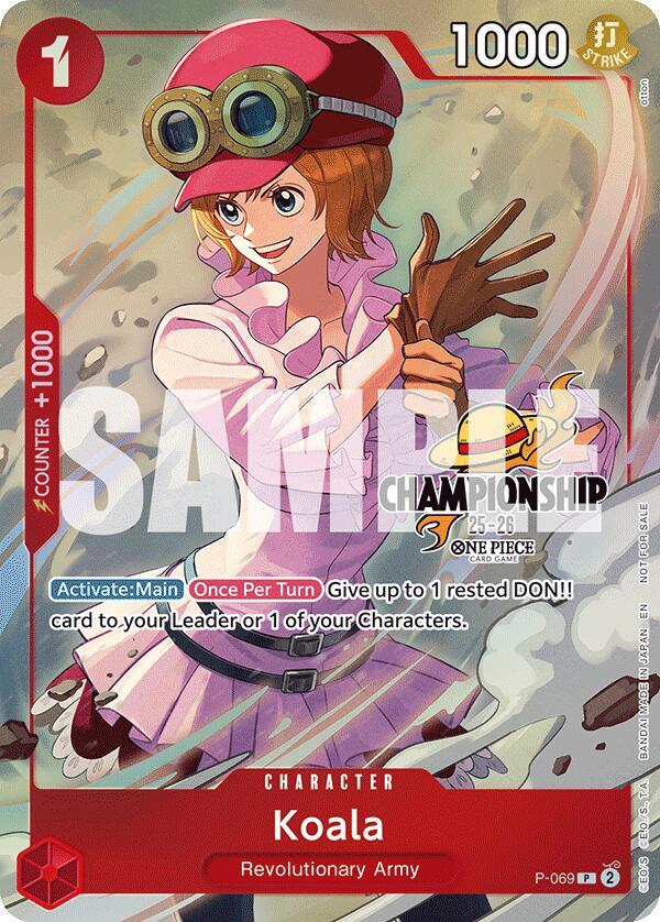 Koala (CS 25-26 Event Pack Finalist Ver.) P-069 One Piece card