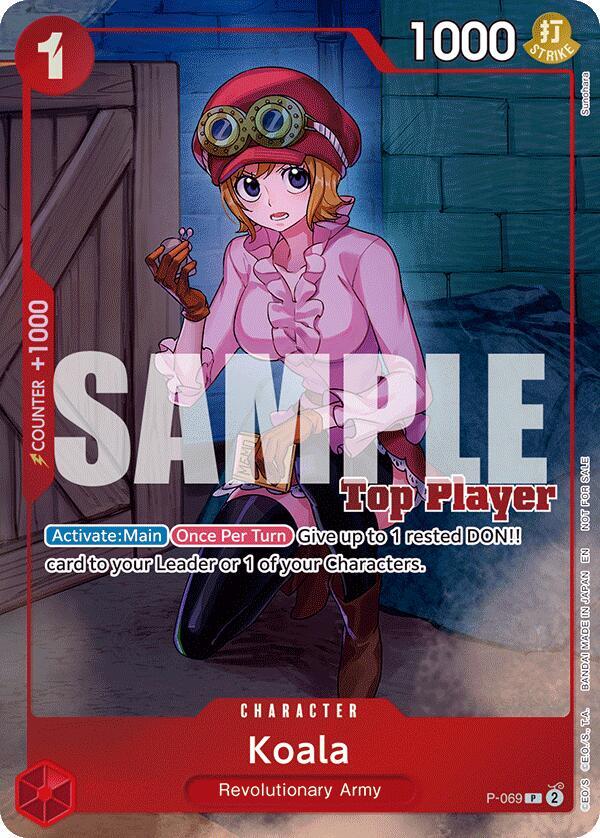 Koala (CS 25-26 Top Player Pack Vol. 2) P-069 One Piece card