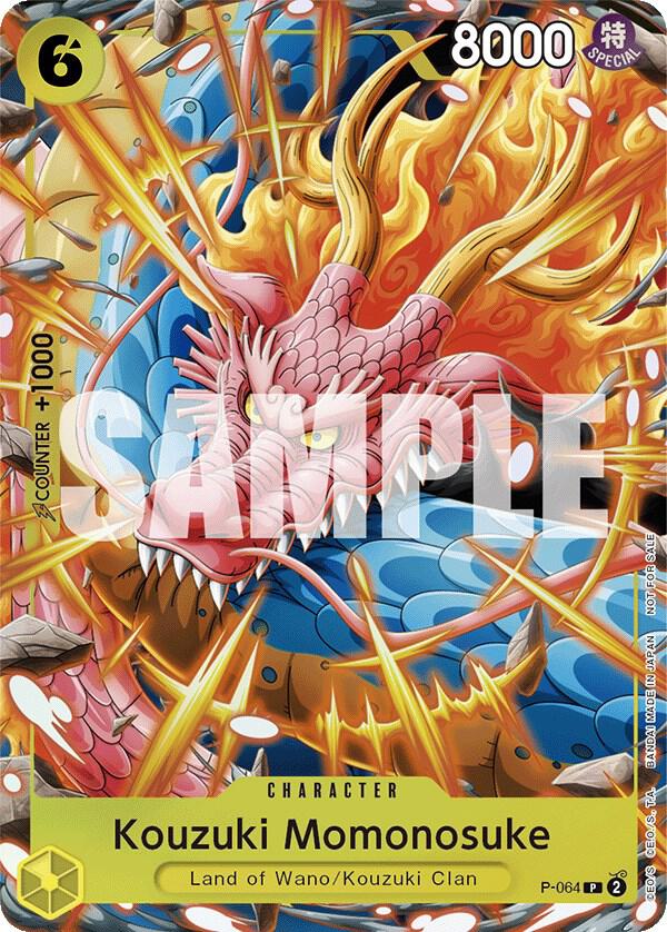 Kouzuki Momonosuke (Event Pack Vol. 4) P-064 One Piece card