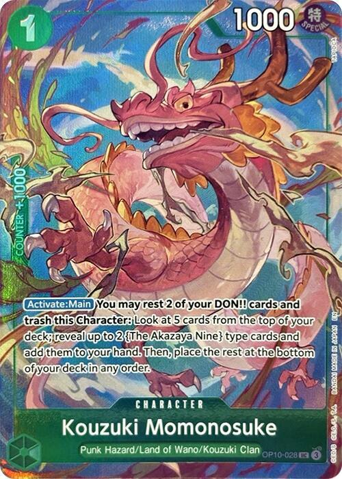 Kouzuki Momonosuke (Premium Card Collection -Best Selection Vol. 4-) OP10-028 One Piece card