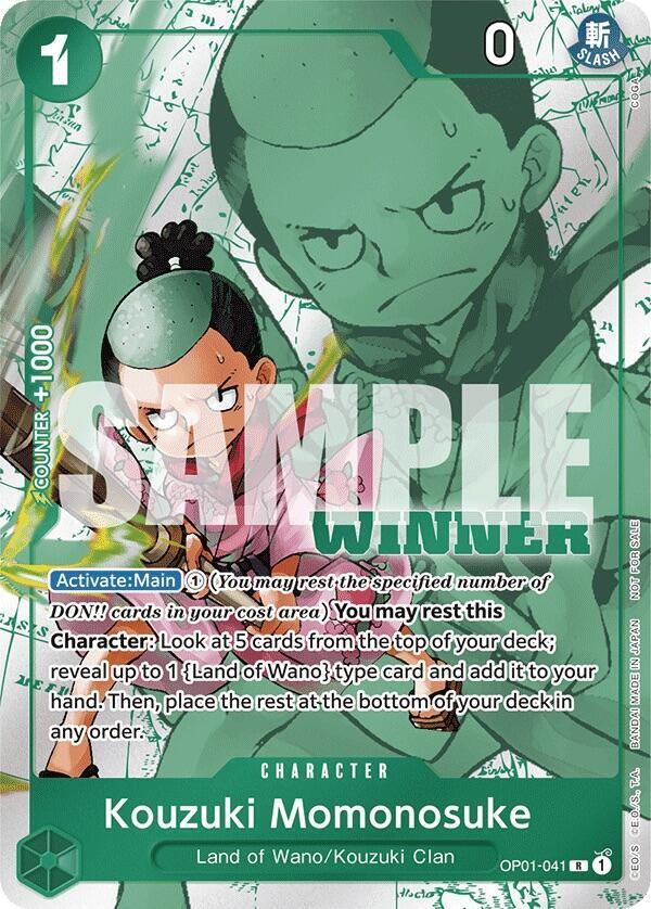 Kouzuki Momonosuke (Winner Pack Vol. 7) OP01-041 One Piece card
