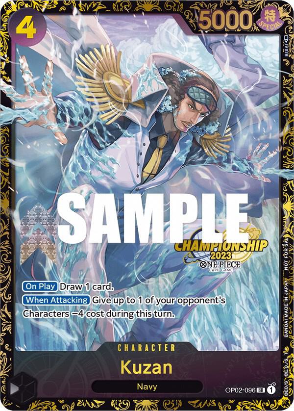 Kuzan (Championship 2023) OP02-096 One Piece card