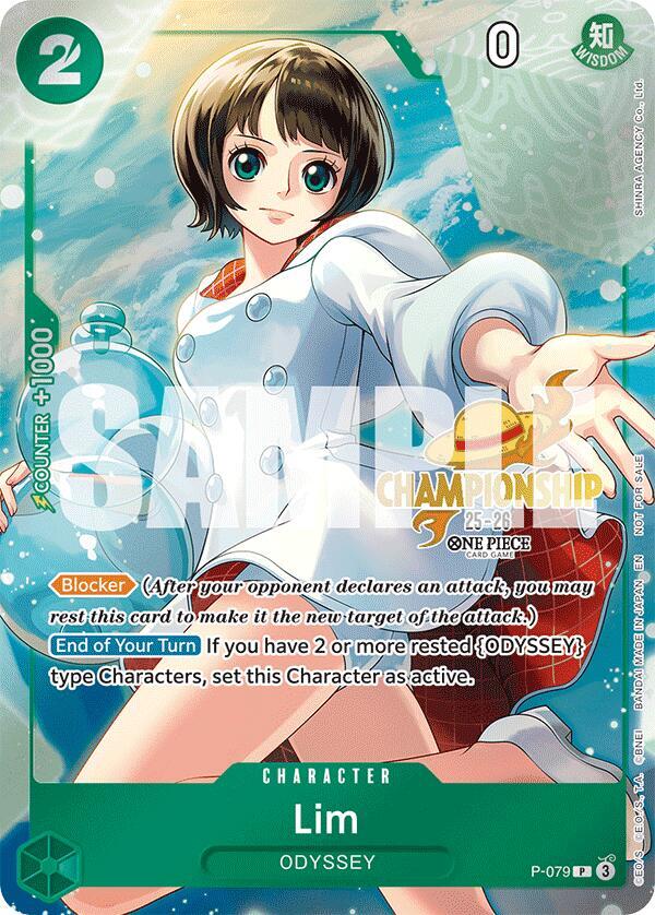 Lim (CS 25-26 Event Pack) P-079 One Piece card