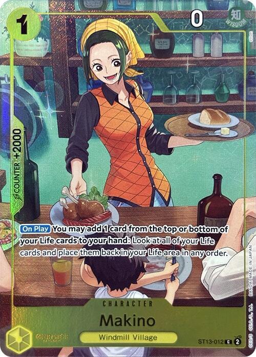 Makino (Premium Card Collection -Best Selection Vol. 3-) ST13-012 One Piece card