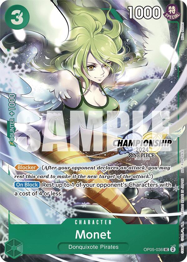 Monet (CS 2024 Event Pack Finalist) OP05-036 One Piece card