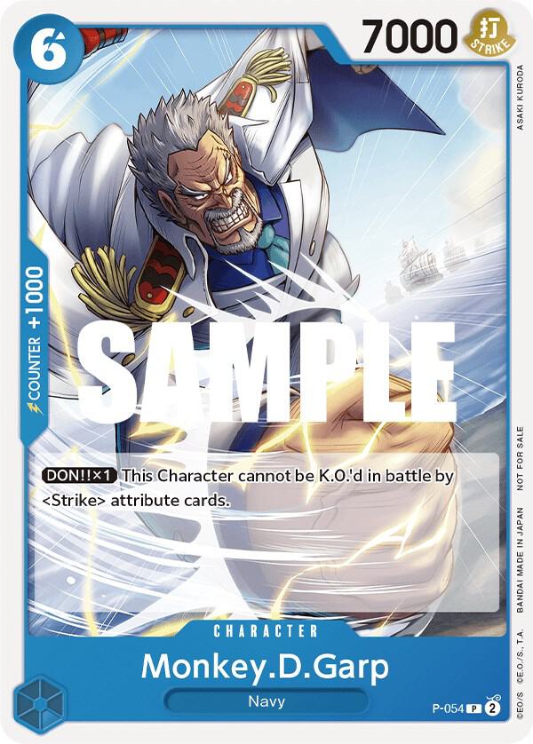 Monkey.D.Garp (Sealed Battle Kit Vol. 1) P-054 One Piece card