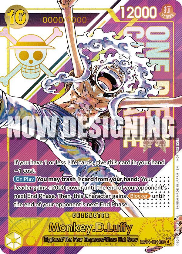 Monkey.D.Luffy - EB04-061 [Serial Number] EB04-061 One Piece card