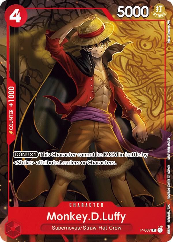 Monkey.D.Luffy - P-007 (Tournament Pack Vol. 1) P-007 One Piece card