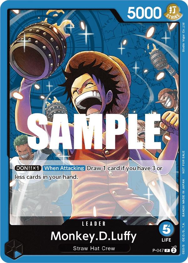 Monkey.D.Luffy (047) (Sealed Battle Kit Vol. 1) P-047 One Piece card