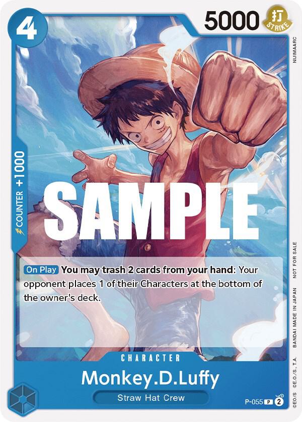 Monkey.D.Luffy (055) (Sealed Battle Kit Vol. 1) P-055 One Piece card