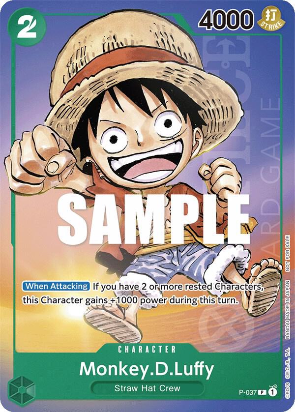 Monkey.D.Luffy (Gen Con 2023) P-037 One Piece card