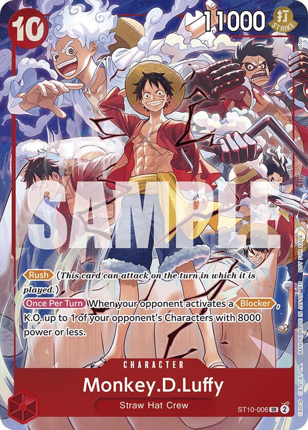 Monkey.D.Luffy (One Piece Day Dallas 2025) ST10-006 One Piece card