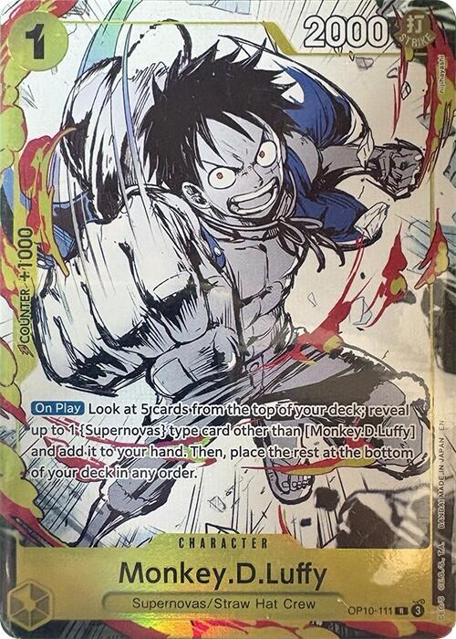 Monkey.D.Luffy (Premium Card Collection -6 assort vol.1-) OP10-111 One Piece card