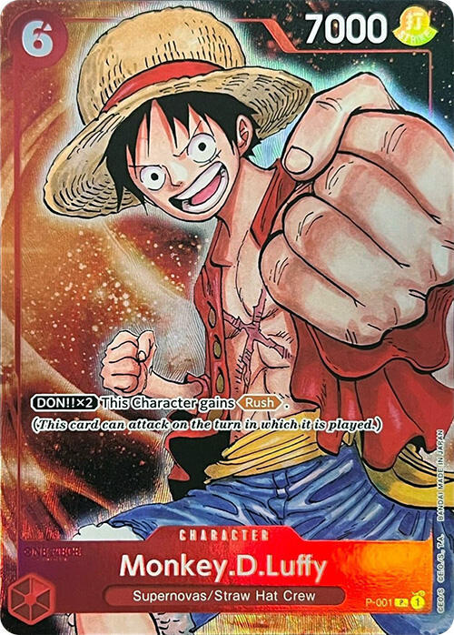 Monkey.D.Luffy (Premium Card Collection -BANDAI CARD GAMES Fest. 23-24 Edition-) P-001 One Piece card