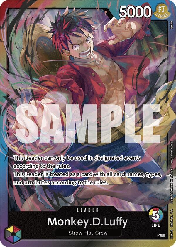 Monkey.D.Luffy (Sealed Battle 2024 Vol. 2) P-900 One Piece card