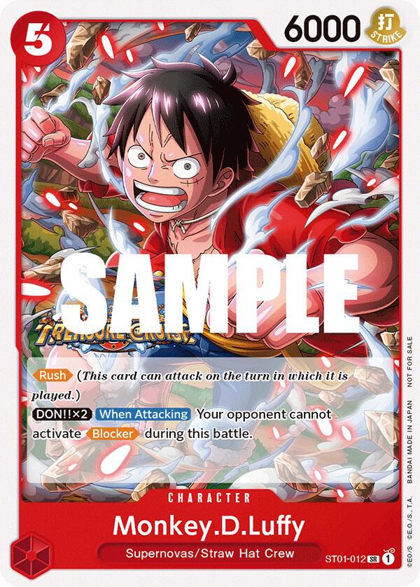 Monkey.D.Luffy (Tournament Pack Vol. 5) ST01-012 One Piece card