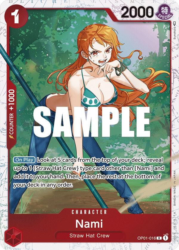 Nami - OP01-016 (Ultra Deck: The Three Captains) OP01-016 One Piece card