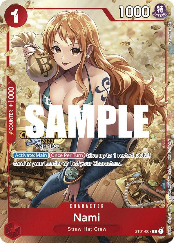 Nami (CS 2023 Celebration Pack) ST01-007 One Piece card