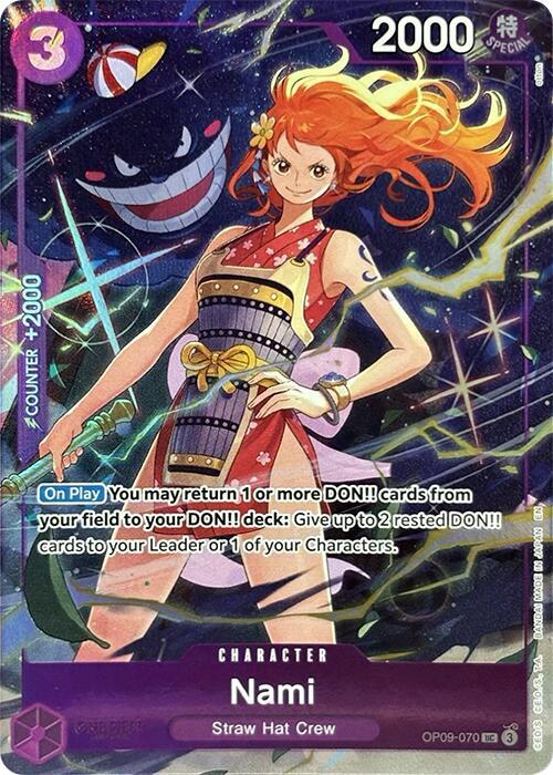 Nami (Premium Card Collection -Best Selection Vol. 4-) OP09-070 One Piece card