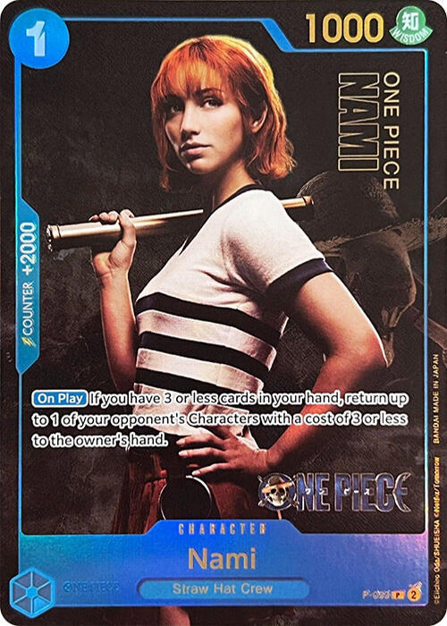 Nami (Premium Card Collection -Live Action Edition-) P-053 One Piece card