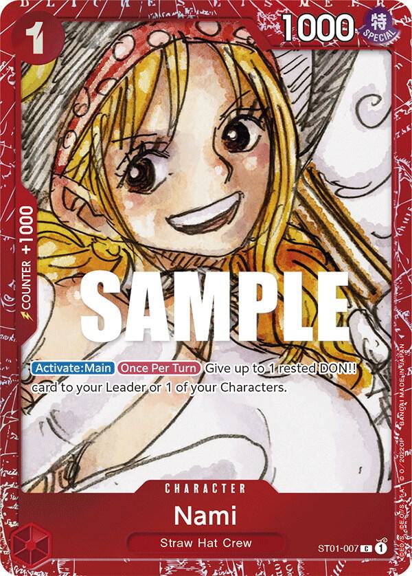 Nami (Premium Card Collection -ONE PIECE FILM RED Edition-) ST01-007 One Piece card