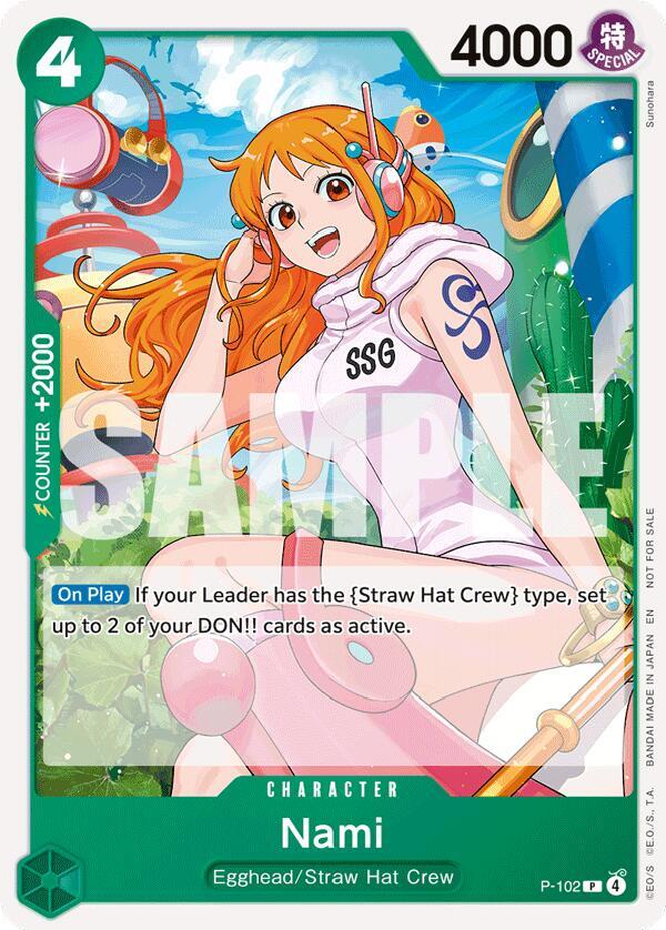 Nami (Store Tournament 2025 Vol. 4) P-102 One Piece card