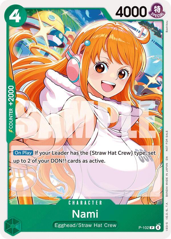 Nami (Tournament Pack 2026 Vol. 2) P-102 One Piece card