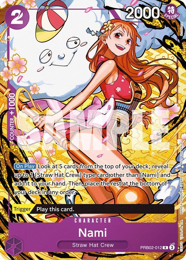 Nami (Welcome Pack 2026 Vol.1) PRB02-012 One Piece card