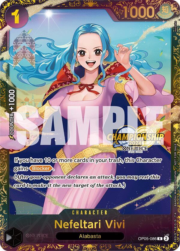 Nefeltari Vivi (October Championship 2024 Store Regionals) OP05-086 One Piece card