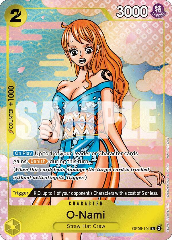 O-Nami (Event Pack Vol. 5) OP06-101 One Piece card