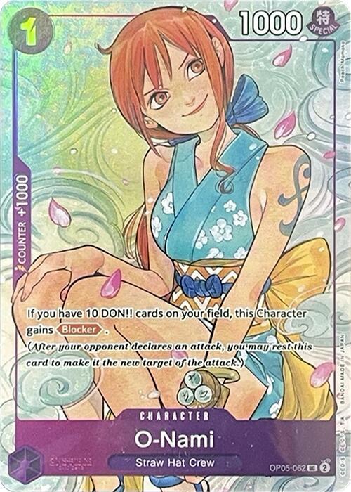 O-Nami (Illustration Box Vol.1) OP05-062 One Piece card