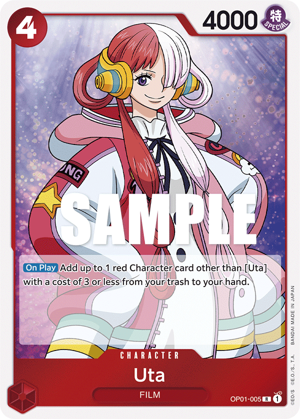 Uta OP01-005 One Piece card