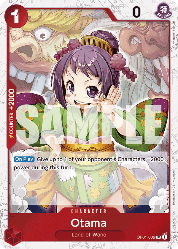 Otama (Jolly Roger Foil) OP01-006 One Piece card