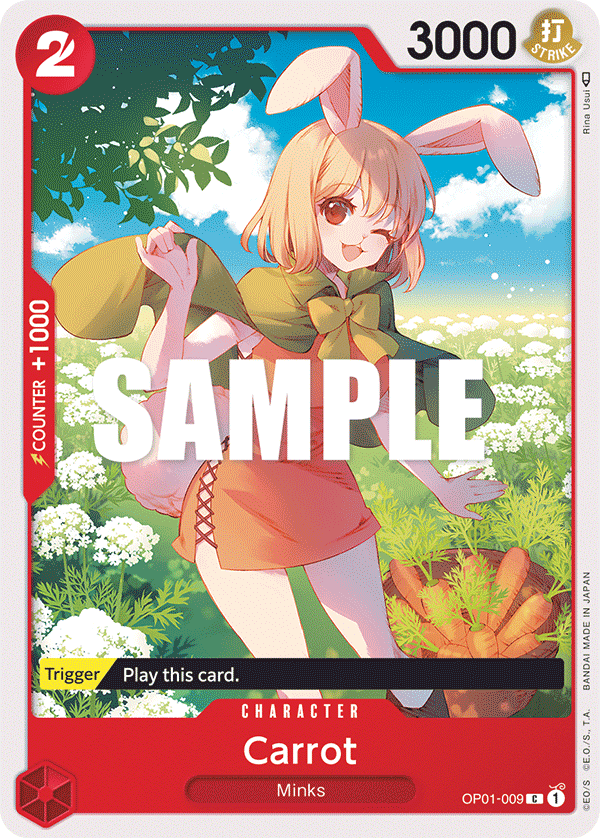 Carrot OP01-009 One Piece card