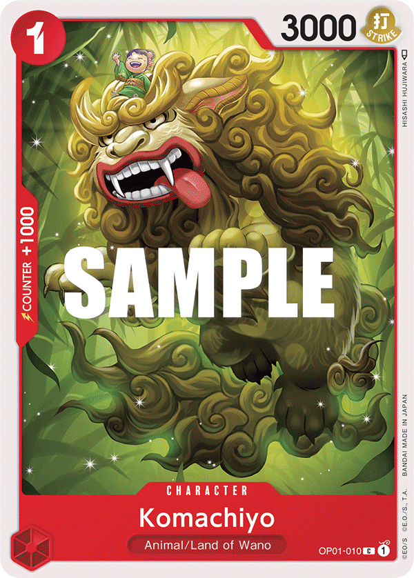 Komachiyo OP01-010 One Piece card