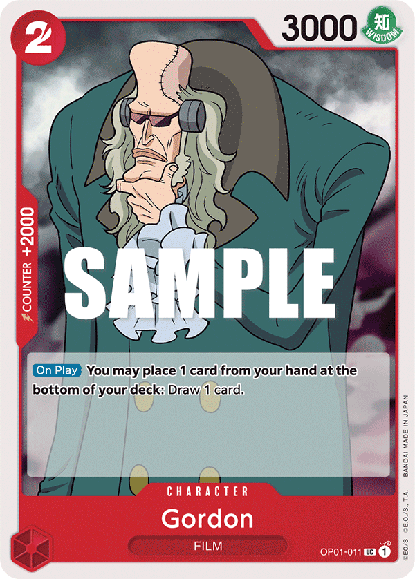 Gordon OP01-011 One Piece card