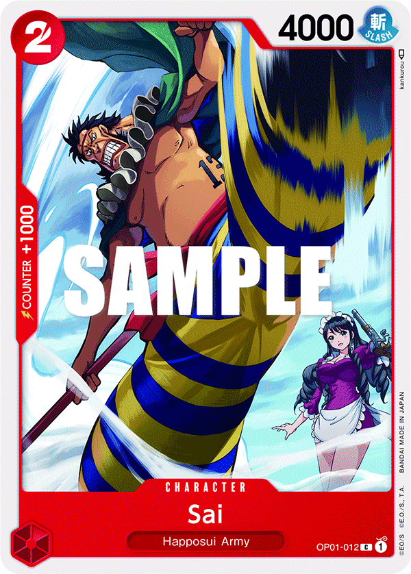 Sai OP01-012 One Piece card
