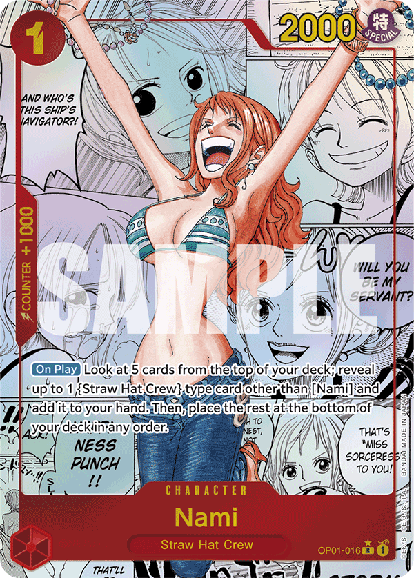 Nami (OP01-016) (Manga) OP01-016 One Piece card
