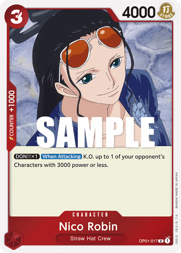 Nico Robin OP01-017 One Piece card